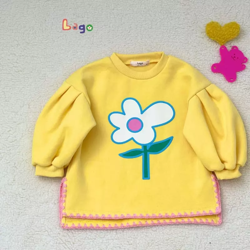 Lago - Korean Children Fashion - #kidsstore - Winny Long Puff Sweatshirt - 3