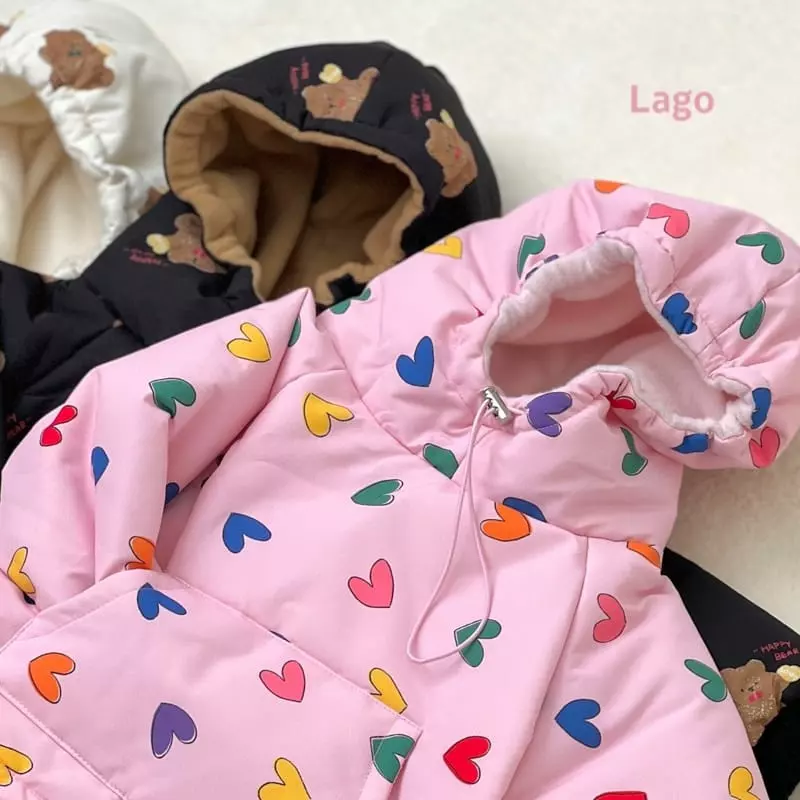 Lago - Korean Children Fashion - #kidzfashiontrend - Fleece Skii Set