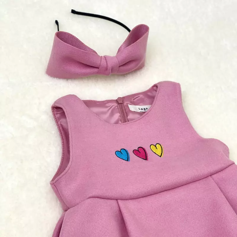 Lago - Korean Children Fashion - #kidzfashiontrend - Adell One-piece - 2
