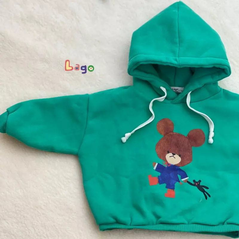 Lago - Korean Children Fashion - #kidzfashiontrend - Bear Hoody - 2