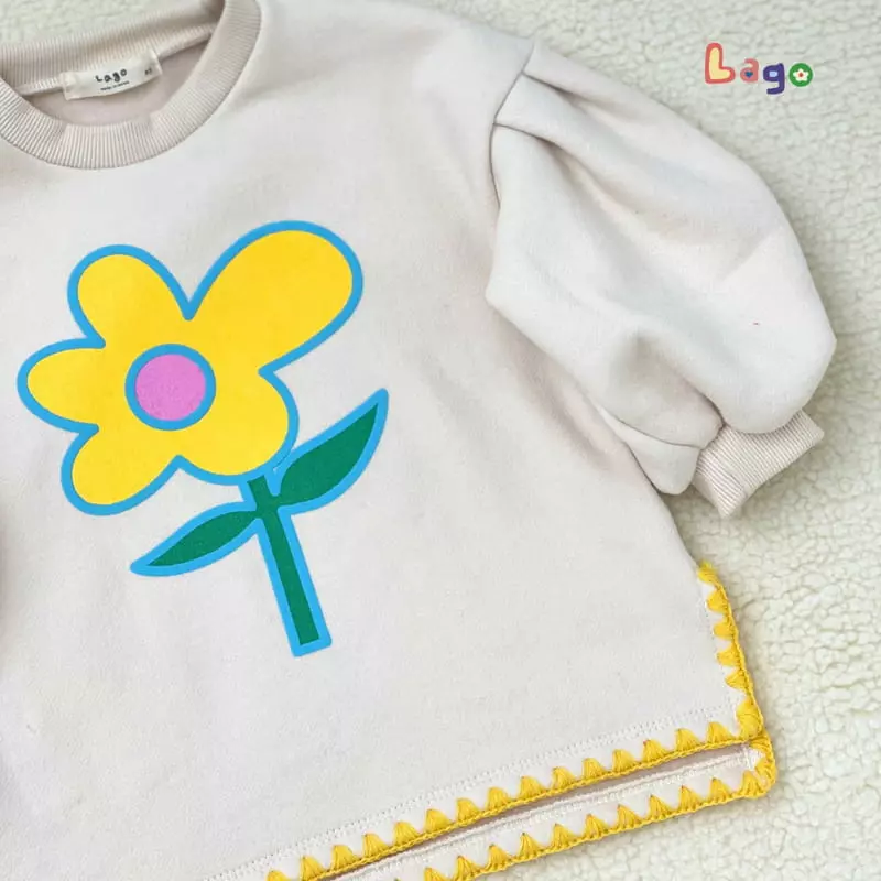 Lago - Korean Children Fashion - #littlefashionista - Winny Long Puff Sweatshirt - 6