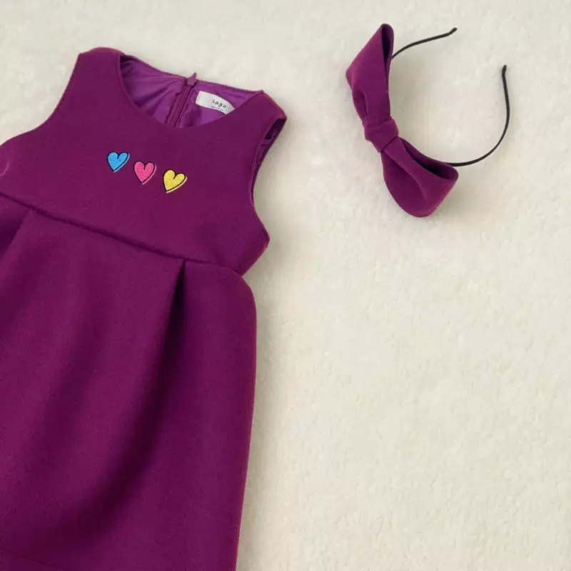 Lago - Korean Children Fashion - #magicofchildhood - Adell One-piece - 5
