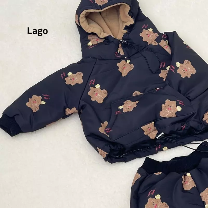 Lago - Korean Children Fashion - #minifashionista - Fleece Skii Set - 5