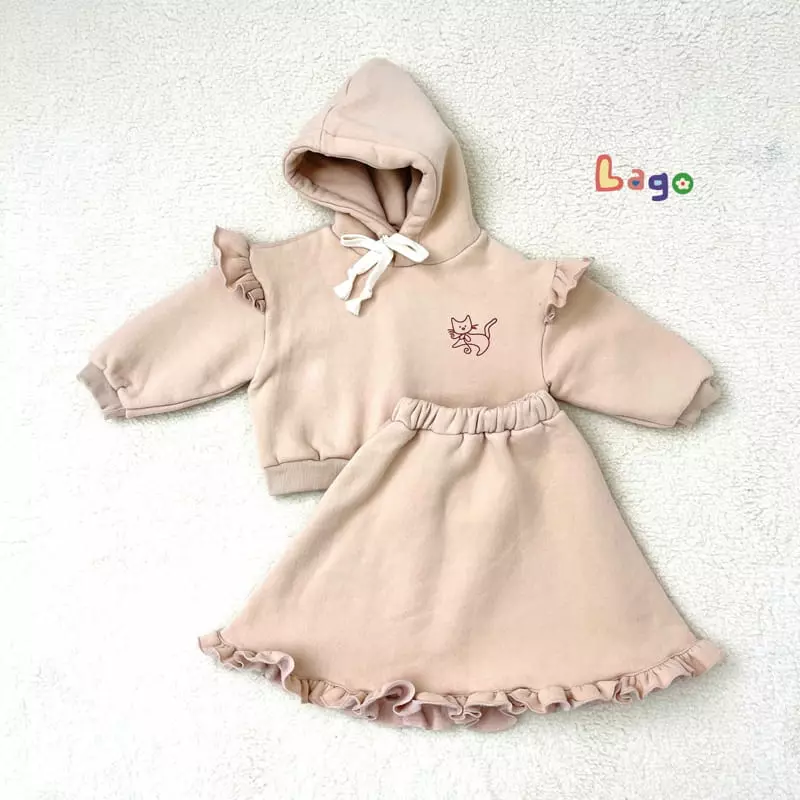 Lago - Korean Children Fashion - #stylishchildhood - Frill Long Skirt