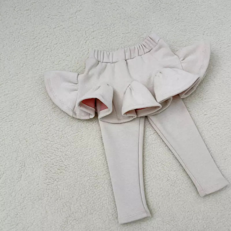 Lago - Korean Children Fashion - #todddlerfashion - Tulip Skirt Leggings - 2