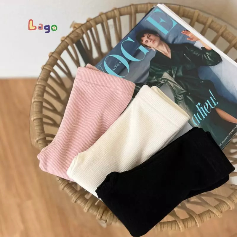 Lago - Korean Children Fashion - #toddlerclothing - Rib Leggings