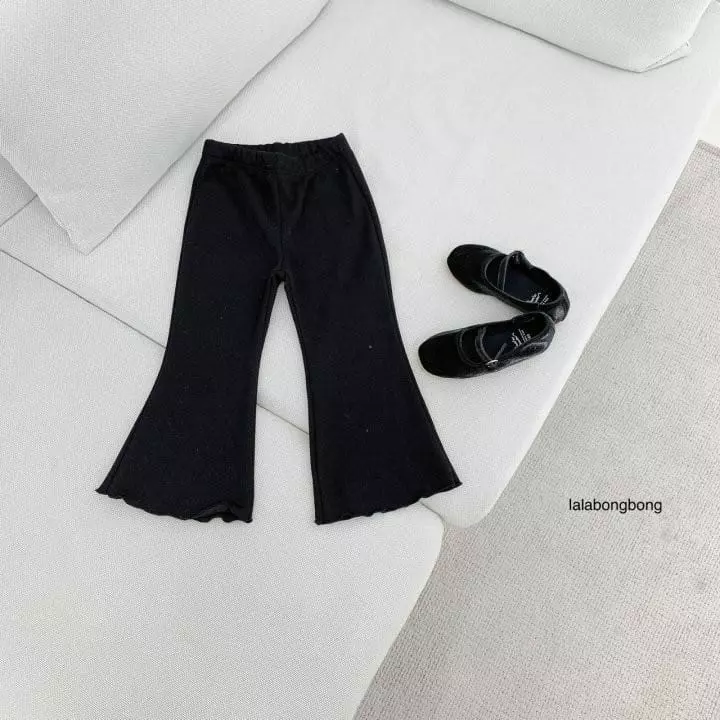 Lalabongbong - Korean Children Fashion - #childofig - Fleece Wide Pants - 10