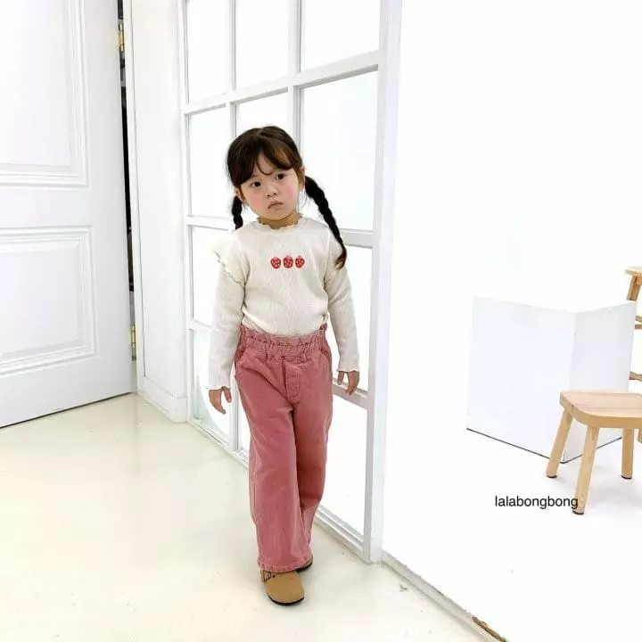 Lalabongbong - Korean Children Fashion - #discoveringself - Strawberry Tee - 11