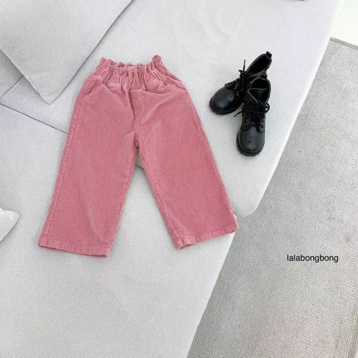 Lalabongbong - Korean Children Fashion - #discoveringself - Corduroy Pants - 8