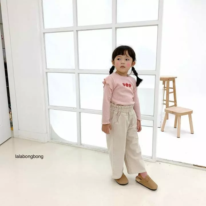 Lalabongbong - Korean Children Fashion - #fashionkids - Strawberry Tee - 12