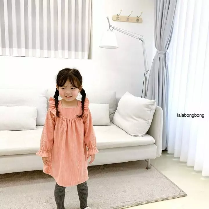Lalabongbong - Korean Children Fashion - #Kfashion4kids - Tinny Ping One-piece - 4