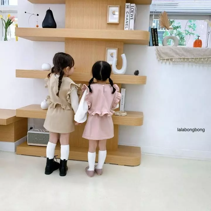 Lalabongbong - Korean Children Fashion - #magicofchildhood - Frill Vest - 7