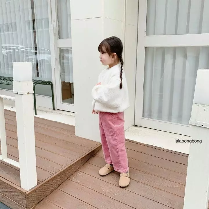 Lalabongbong - Korean Children Fashion - #prettylittlegirls - Corduroy Pants
