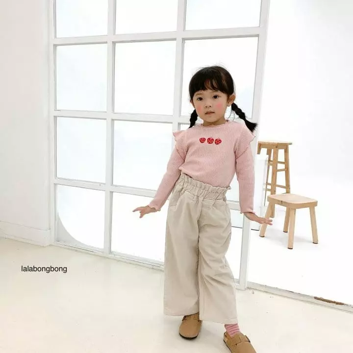 Lalabongbong - Korean Children Fashion - #stylishchildhood - Strawberry Tee - 7
