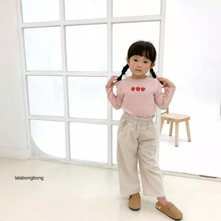 Lalabongbong - Korean Children Fashion - #toddlerclothing - Corduroy Pants - 4