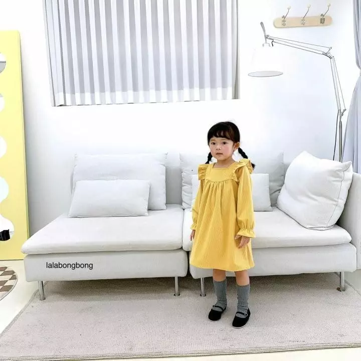 Lalabongbong - Korean Children Fashion - #todddlerfashion - Tinny Ping One-piece - 8