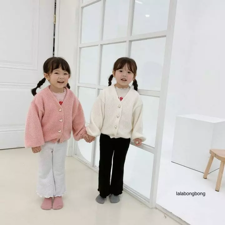 Lalabongbong - Korean Children Fashion - #toddlerclothing - Fleece Wide Pants - 8