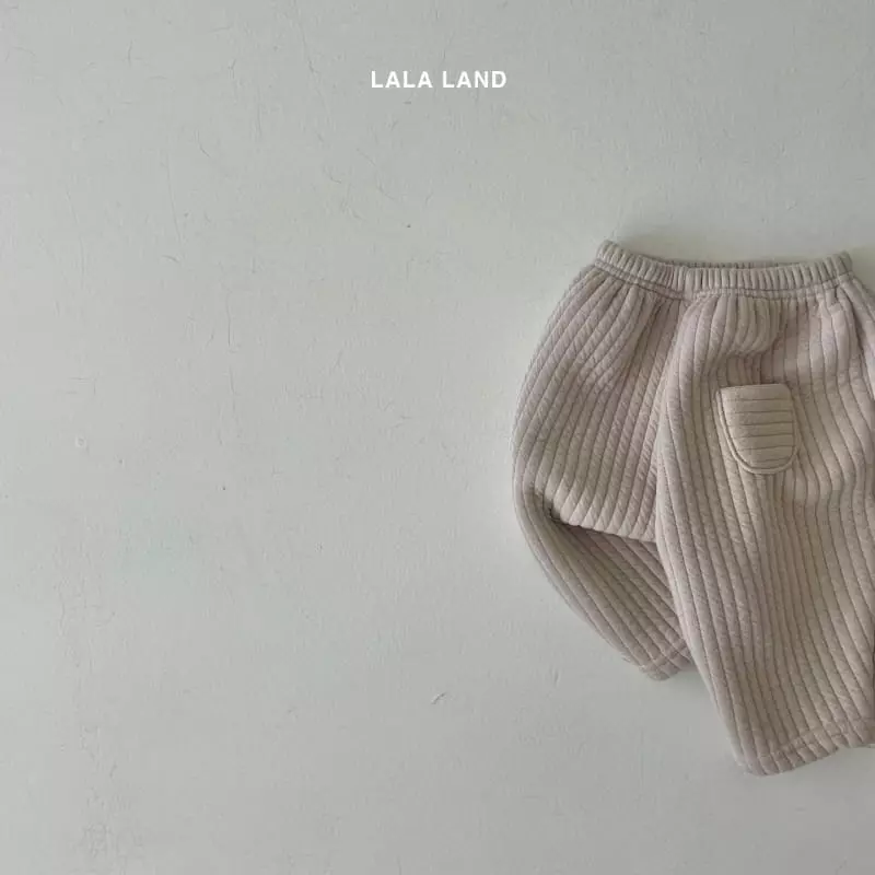 Lalaland - Korean Baby Fashion - #babyboutique - Bebe Saro Quilting Pants - 2