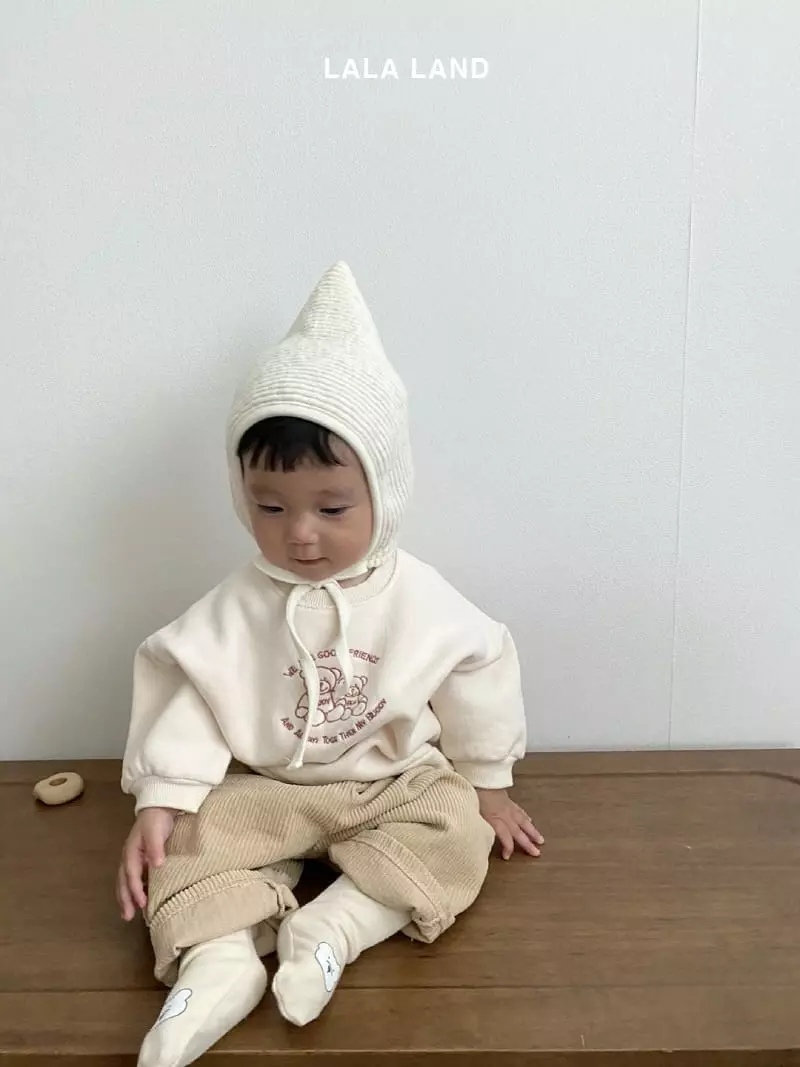 Lalaland - Korean Baby Fashion - #babyboutique - Bebe Rib Knit Bonnet - 11