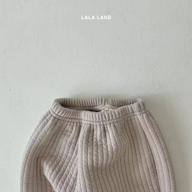 Lalaland - Korean Baby Fashion - #babyboutiqueclothing - Bebe Saro Quilting Pants - 3