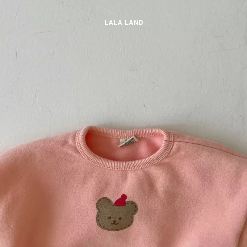 Lalaland - Korean Baby Fashion - #babyboutiqueclothing - Bebe Hat Piping Bear Sweatshirt - 8