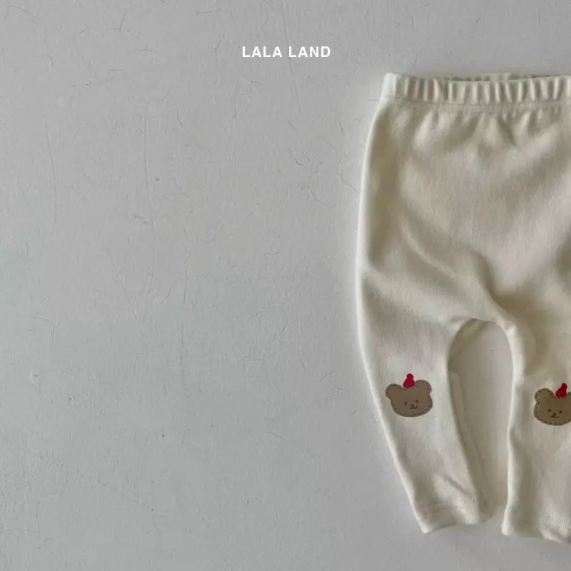Lalaland - Korean Baby Fashion - #babyboutiqueclothing - Bebe Hat Bear Leggings - 7