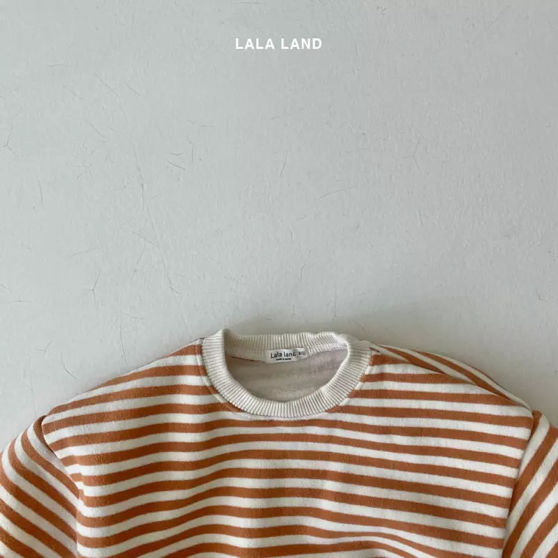 Lalaland - Korean Baby Fashion - #babyclothing - Bebe Stripes Sweatshirt - 2