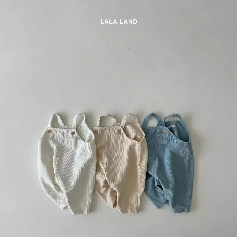 Lalaland - Korean Baby Fashion - #babyclothing - Bebe Mini Pocket Dungarees - 2