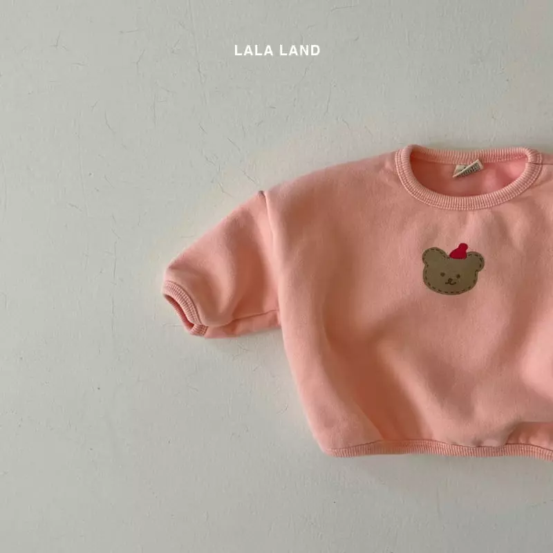 Lalaland - Korean Baby Fashion - #babyclothing - Bebe Hat Piping Bear Sweatshirt - 9