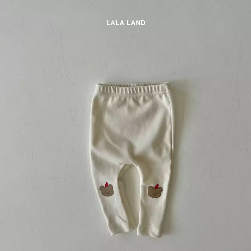 Lalaland - Korean Baby Fashion - #babyclothing - Bebe Hat Bear Leggings - 8