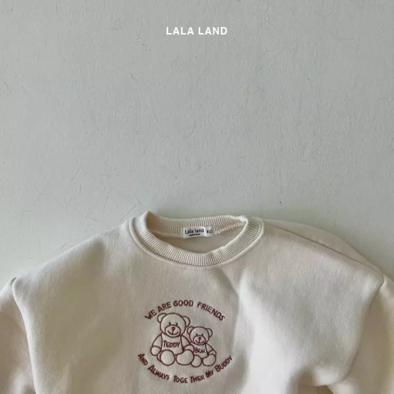 Lalaland - Korean Baby Fashion - #babyfashion - Bebe Teddy Sweatshrt - 2