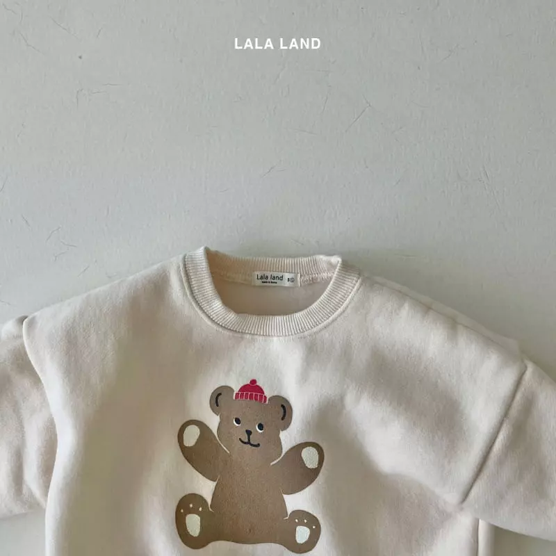 Lalaland - Korean Baby Fashion - #babyfashion - Bebe Beanie Bear Sweatshirt - 8