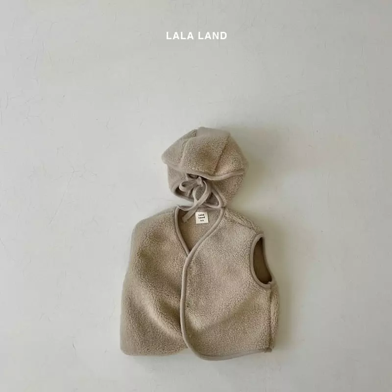 Lalaland - Korean Baby Fashion - #babyfashion - Bebe Fluffy Vest - 5