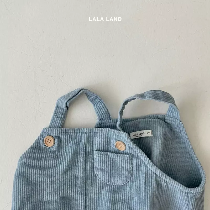 Lalaland - Korean Baby Fashion - #babyfashion - Bebe Mini Pocket Dungarees - 3