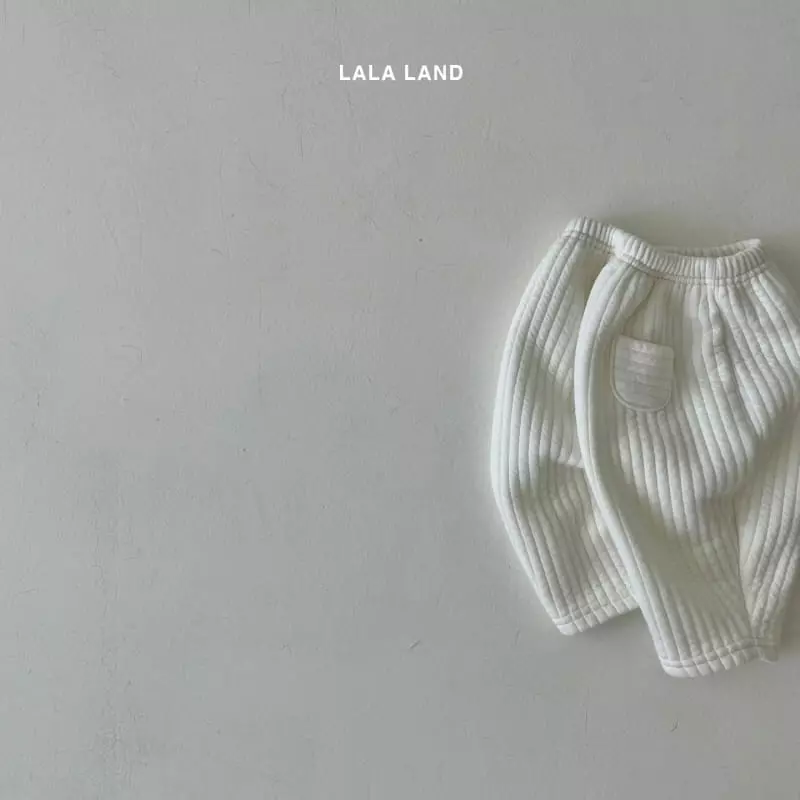 Lalaland - Korean Baby Fashion - #babyfever - Bebe Saro Quilting Pants - 6