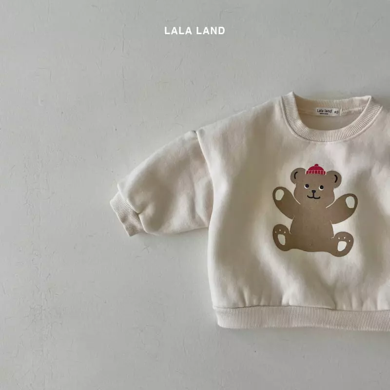 Lalaland - Korean Baby Fashion - #babyfever - Bebe Beanie Bear Sweatshirt - 9