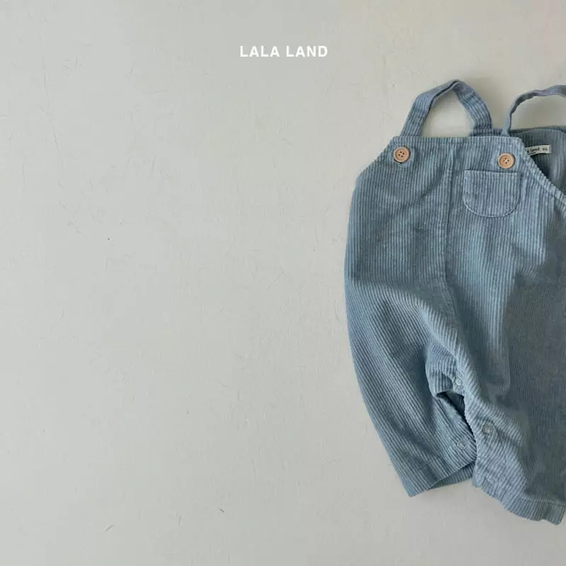 Lalaland - Korean Baby Fashion - #babyfashion - Bebe Mini Pocket Dungarees - 4