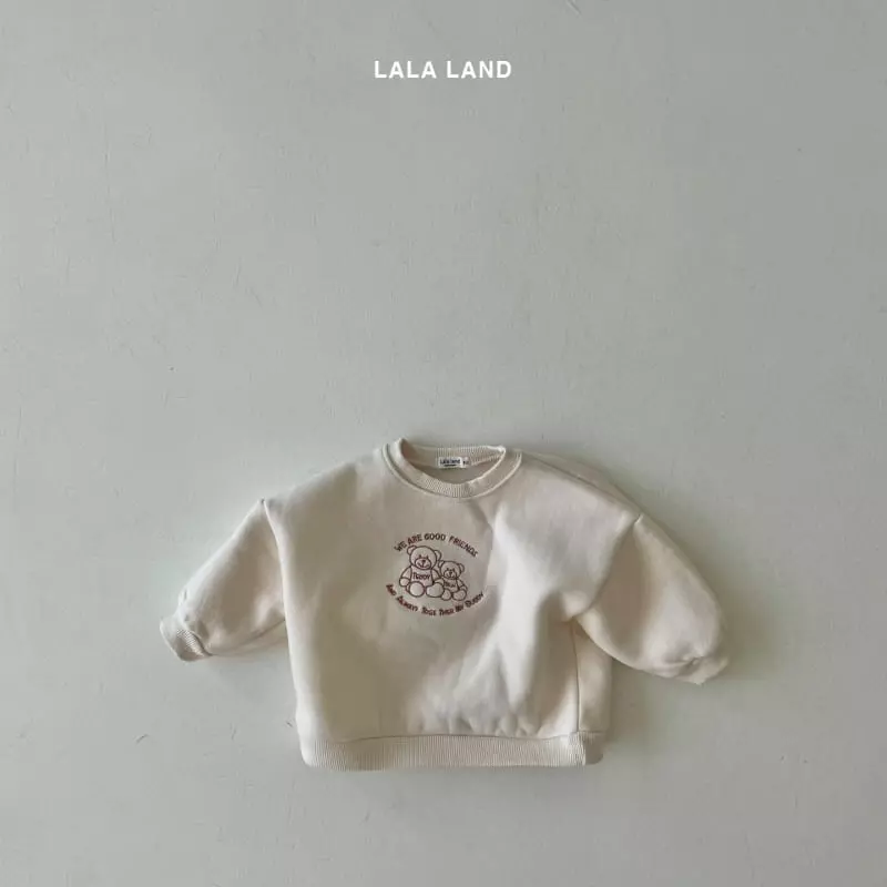 Lalaland - Korean Baby Fashion - #babyfever - Bebe Teddy Sweatshrt - 4