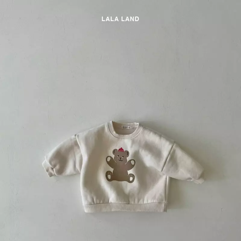 Lalaland - Korean Baby Fashion - #babygirlfashion - Bebe Beanie Bear Sweatshirt - 10