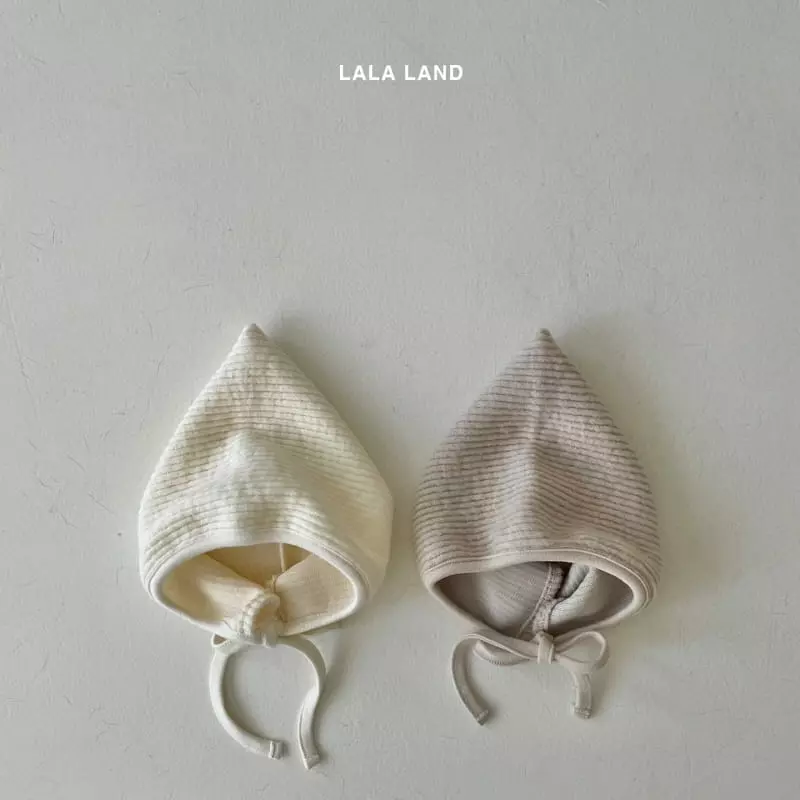 Lalaland - Korean Baby Fashion - #babygirlfashion - Bebe Rib Knit Bonnet - 2