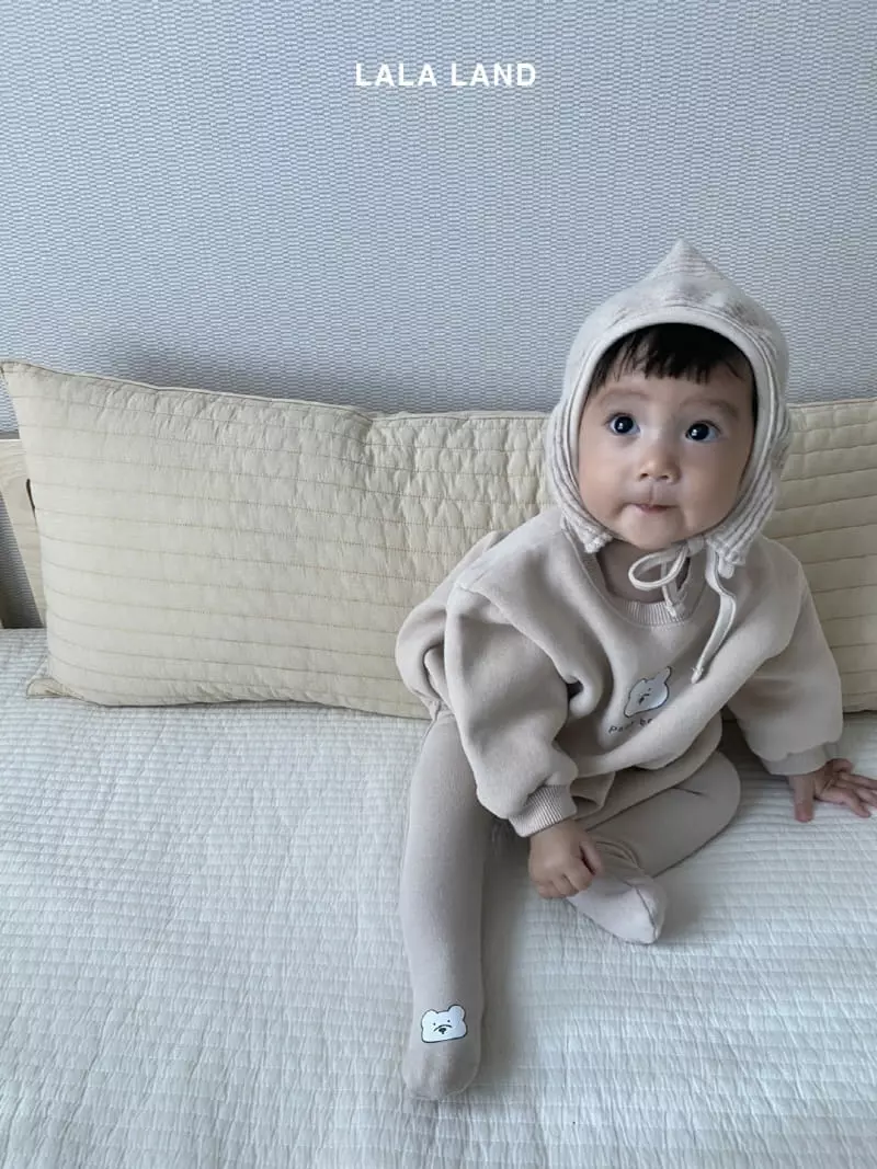 Lalaland - Korean Baby Fashion - #babygirlfashion - Bebe Turtleneck Bear Bodysuit - 10