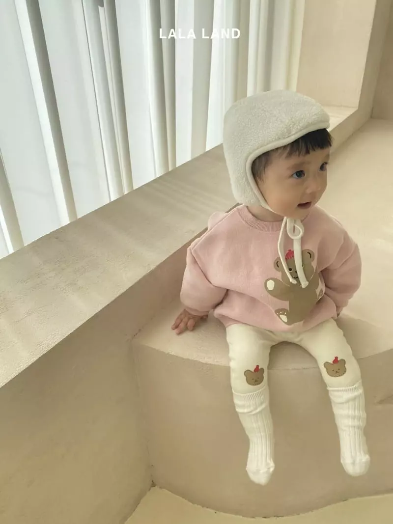 Lalaland - Korean Baby Fashion - #babylifestyle - Bebe Beanie Bear Sweatshirt - 11