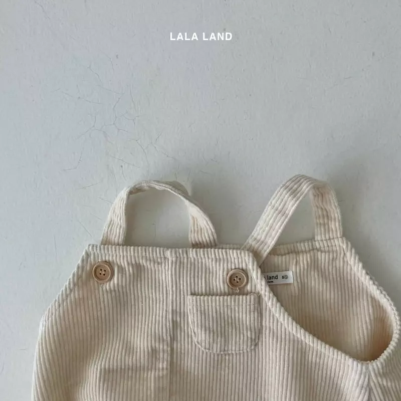 Lalaland - Korean Baby Fashion - #babylifestyle - Bebe Mini Pocket Dungarees - 6