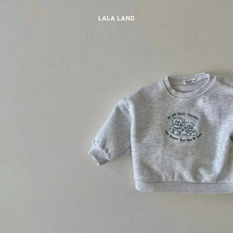 Lalaland - Korean Baby Fashion - #babyoninstagram - Bebe Teddy Sweatshrt - 6