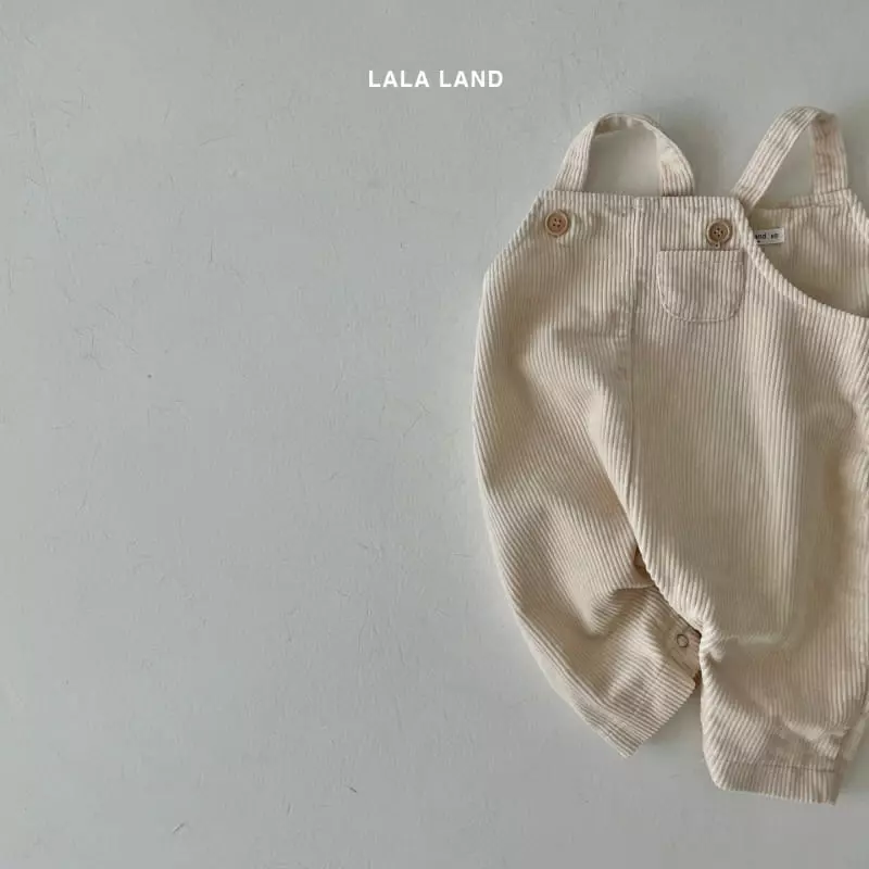 Lalaland - Korean Baby Fashion - #babyoninstagram - Bebe Mini Pocket Dungarees - 7