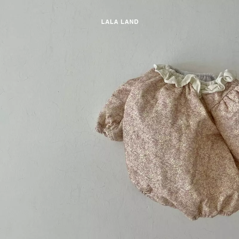 Lalaland - Korean Baby Fashion - #babyoninstagram - Bebe Frill Eri Bodysuit Set - 6