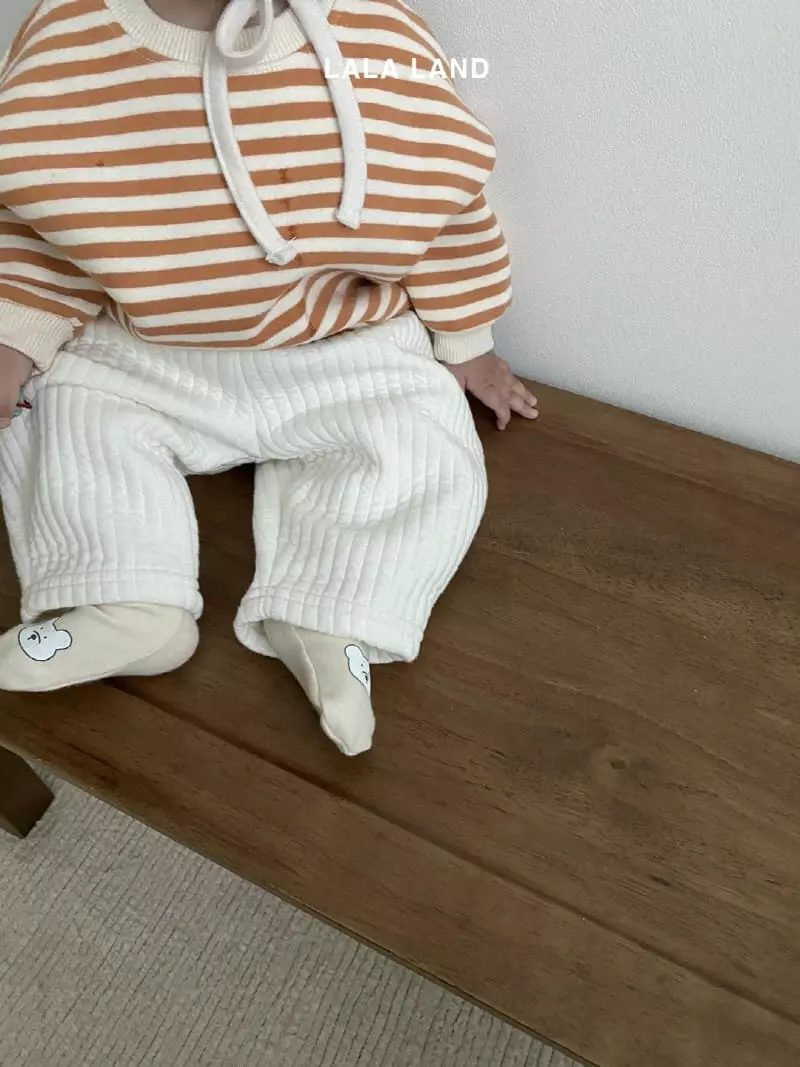 Lalaland - Korean Baby Fashion - #babyootd - Bebe Saro Quilting Pants - 10