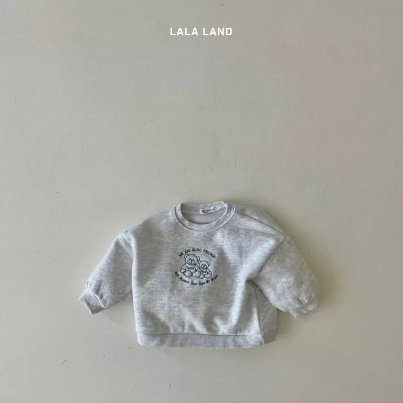 Lalaland - Korean Baby Fashion - #babyootd - Bebe Teddy Sweatshrt - 7