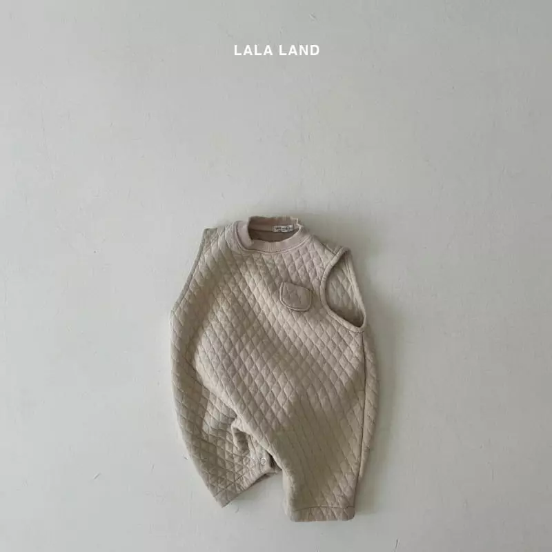 Lalaland - Korean Baby Fashion - #babyootd - Beeb Embo Bodysuit - 5
