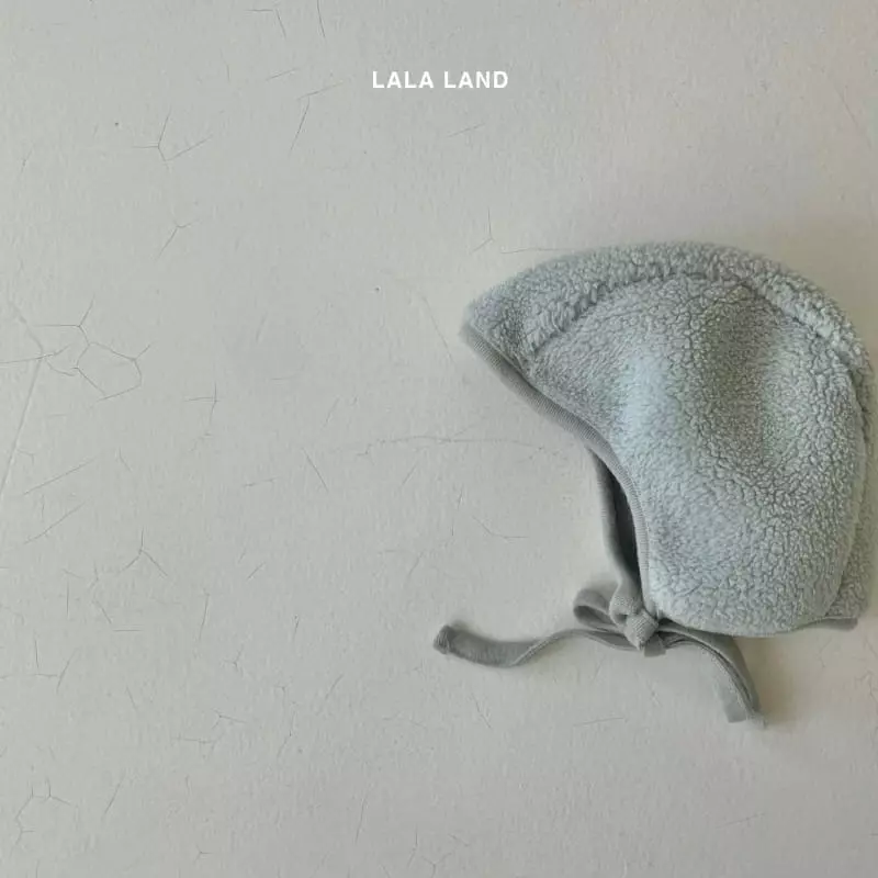 Lalaland - Korean Baby Fashion - #babyootd - Bebe Fluffy Bonnet - 6